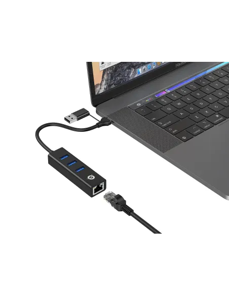 Conceptronic DONN07BA adaptador y tarjeta de red Ethernet 5000 Mbit s