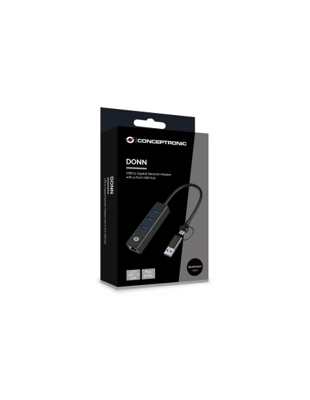 Conceptronic DONN07BA adaptador y tarjeta de red Ethernet 5000 Mbit s