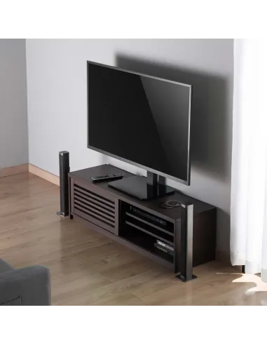 AISENS Soporte de Mesa ECO Giratorio para Monitor TV 40Kg de 32-55, Negro