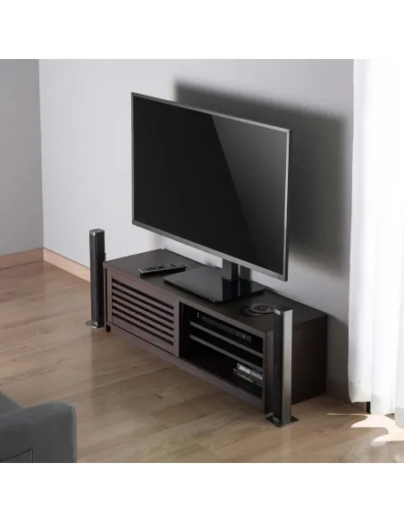 AISENS Soporte de Mesa ECO Giratorio para Monitor TV 40Kg de 32-55, Negro