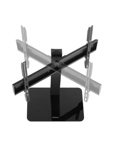 AISENS Soporte de Mesa ECO Giratorio para Monitor TV 40Kg de 37-70, Negro