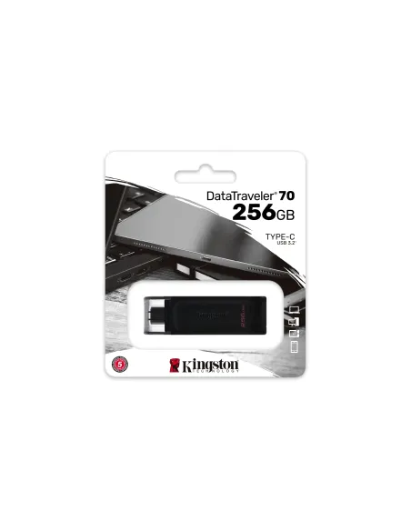 Kingston Technology DataTraveler 256GB USB-C 3.2 Gen 1 70