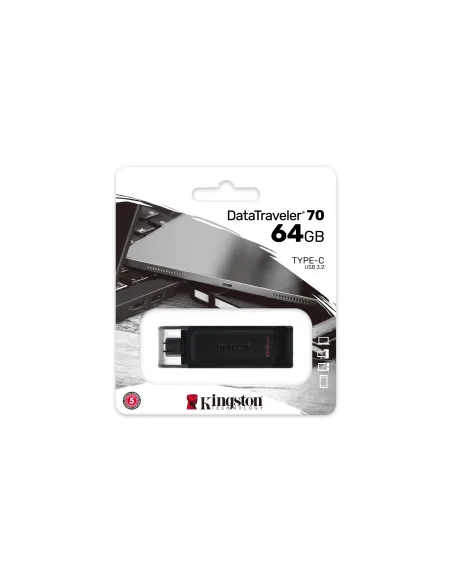 Kingston Technology DataTraveler 64GB USB-C 3.2 Gen 1 70