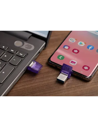 Kingston Technology DataTraveler 256GB microDuo 3C 200MB s dual USB-A + USB-C