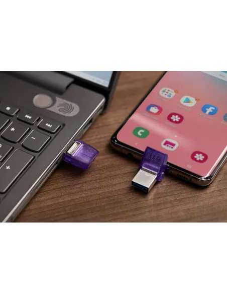 Kingston Technology DataTraveler 256GB microDuo 3C 200MB s dual USB-A + USB-C