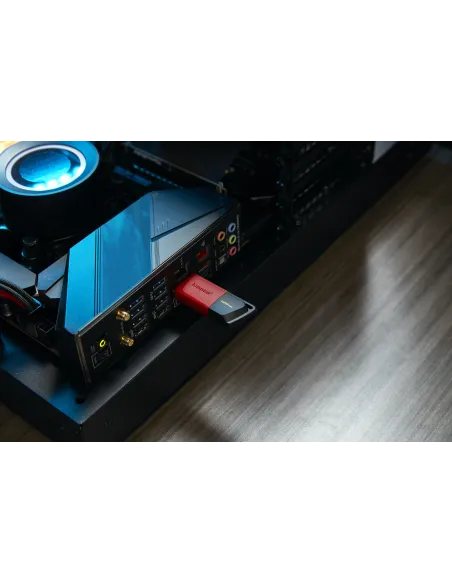 Kingston Technology DataTraveler 128GB USB3.2 Gen1 Exodia M (Negro + Rojo)