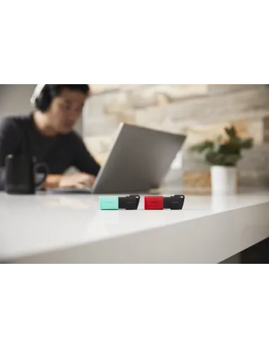 Kingston Technology DataTraveler 256GB USB3.2 Gen1 Exodia M (Negro + Turquesa)