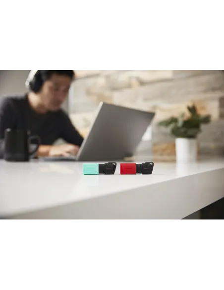 Kingston Technology DataTraveler 256GB USB3.2 Gen1 Exodia M (Negro + Turquesa)