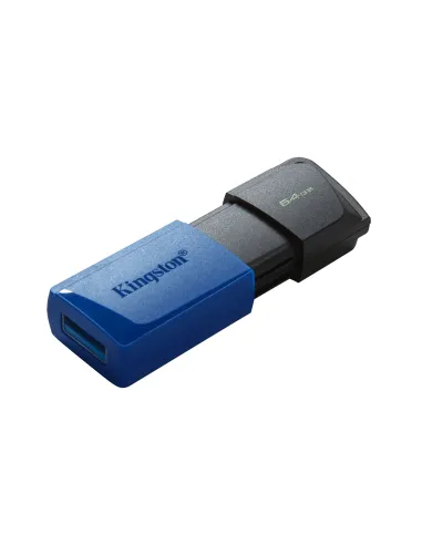 Kingston Technology DataTraveler 64GB USB3.2 Gen 1 Exodia M (Negro + Azul)