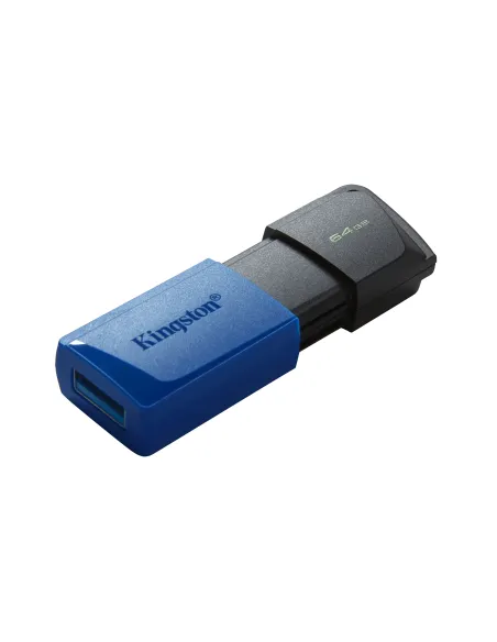 Kingston Technology DataTraveler 64GB USB3.2 Gen 1 Exodia M (Negro + Azul)