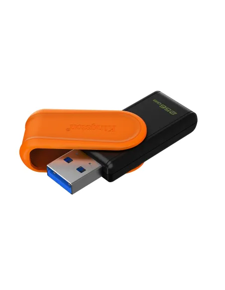 Kingston Technology DataTraveler 256GB Portable USB 3.2 Gen 1 Exodia S (Black Orange)