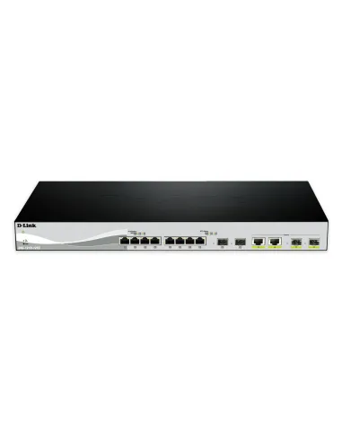 D-Link DXS-1210-12SC E switch Gestionado L2 10G Ethernet (100 1000 10000) 1U Negro, Plata