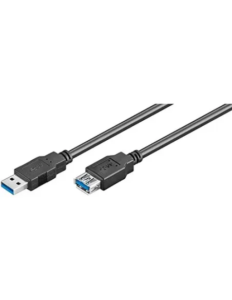 Ewent EC1007 cable USB USB 3.2 Gen 1 (3.1 Gen 1) 1 m USB A Negro