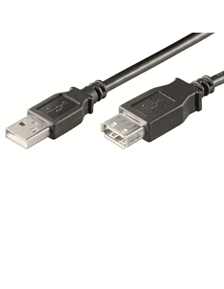 Ewent EC1011 cable USB 1 m USB A Negro