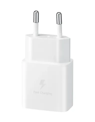 Samsung EP-T1510XWEGEU cargador de dispositivo móvil Universal Blanco Corriente alterna Carga rápida Interior