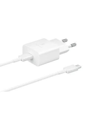 Samsung EP-T1510XWEGEU cargador de dispositivo móvil Universal Blanco Corriente alterna Carga rápida Interior