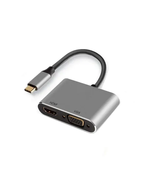 Ewent EW9700 Adaptador gráfico USB Negro, Plata