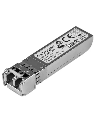 StarTech.com Módulo Transceptor SFP+ Compatible con el Modelo EX-SFP-10GE-SR de Juniper - 10GBASE-SR - Fibra Multimodo (MMF)