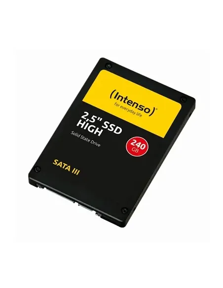 Disco duro interno solido ssd intenso high 240gb 2.5pulgadas sata3