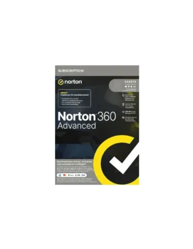 Antivirus norton 360 advanced 200gb español 1 usuario 10 dispositivos 1 año esd electronica