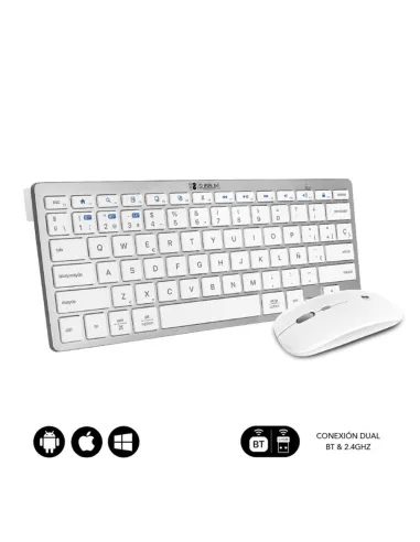 Teclado + raton subblim subkbc - oco010 inalambrico