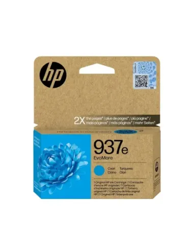 Cartucho tinta hp 937e cian officejet pro 9110b - 9120
