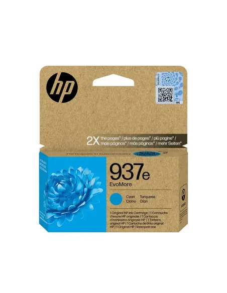 Cartucho tinta hp 937e cian officejet pro 9110b - 9120