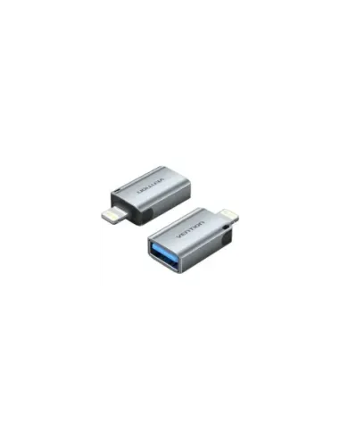 Adaptador OTG USB Vention CUCH0/ USB Hembra - Lightning Macho/ Azul