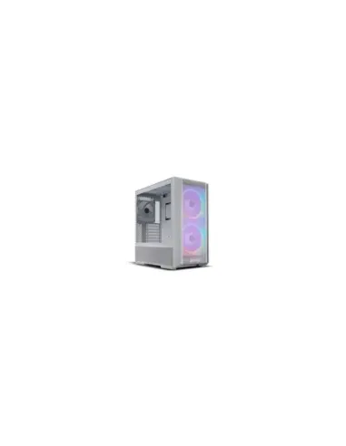 Caja ordenador gaming lian li e - atx lancool 216 argb cristal templado blanco