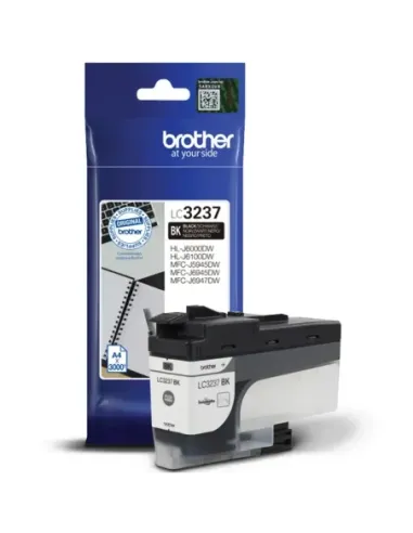 Cartucho tinta brother lc3237bk negro 3000 páginas