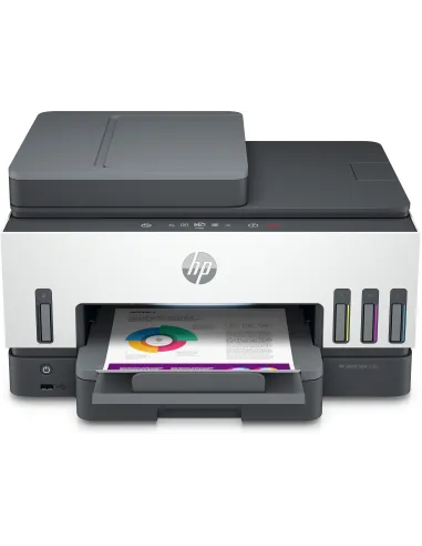 Multifuncion hp inyeccion color inkjet smart tank 7605 fax -  a4 -  15ppm -  9ppm color -  duplex impresion -  red -  wifi