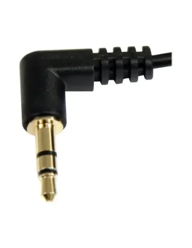 Cable jack 3.5mm startech 0.30m -  macho - macho -  negro