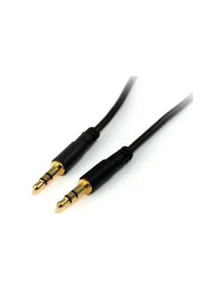 Cable jack 3.5mm startech 1.8m -  macho - macho -  negro