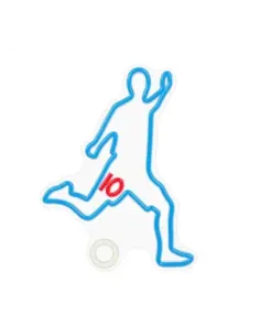 Lampara forever neon plexi led footballer white