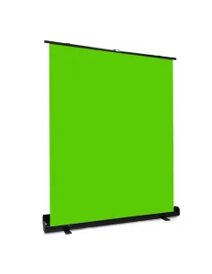 Panel chromakey pantalla plegable phoenix tejido verde chroma antíarrugas estuche rigido de aluminio 1.5 x 1.8m