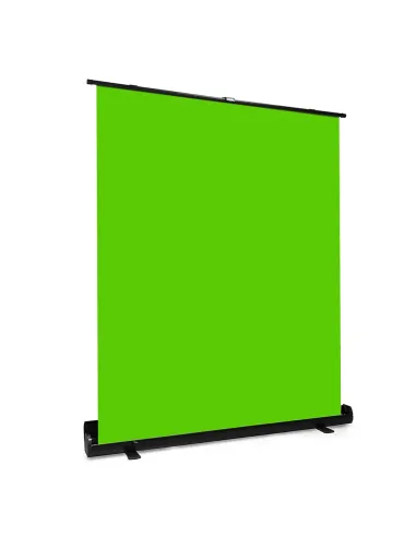 Panel chromakey pantalla plegable phoenix tejido verde chroma antíarrugas estuche rigido de aluminio 1.5 x 1.8m