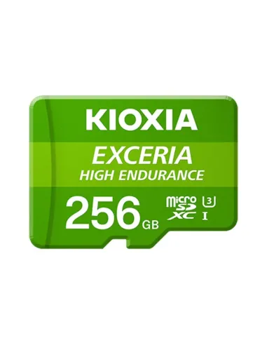 Tarjeta memoria micro secure digital sd kioxia 256gb exceria high endurance uhs - i c10 r98 con adaptador