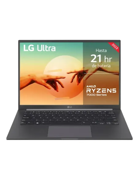 LG Ultra 14U70R Portátil 35,6 cm (14") WUXGA 8 GB LPDDR4x-SDRAM 512 GB SSD Windows 11 Pro Negro
