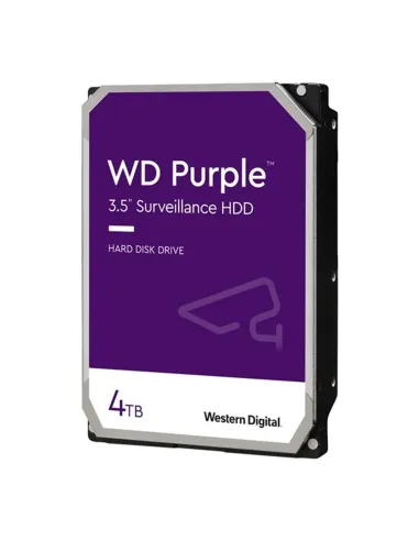 Disco duro interno hdd wd western digital purple wd43purz 4tb 3.5pulgadas sata 6gb - s 5400rpm 256mb