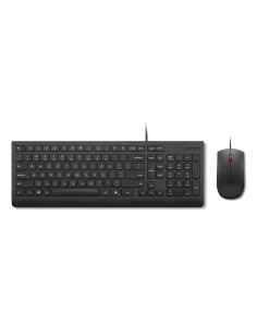 Lenovo Essential Wired Combo (ES 172) teclado Ratón incluido Universal USB Español Negro