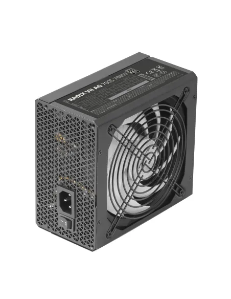 Tacens RADIX VII AG 700S, Fuente Alimentación PC ATX 700W, 10 Años Garantía, 80Plus Silver, 87% Eficiencia, Tecnologías SMD y