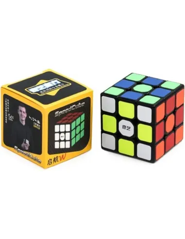 Cubo de rubik qiyi sail 3x3 w negro