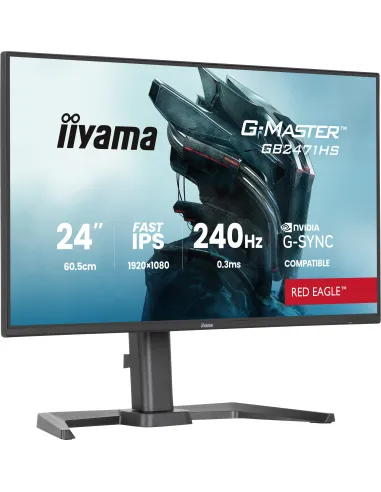 iiyama G-MASTER GB2471HS-B1 pantalla para PC 60,5 cm (23.8") 1920 x 1080 Pixeles Full HD Negro