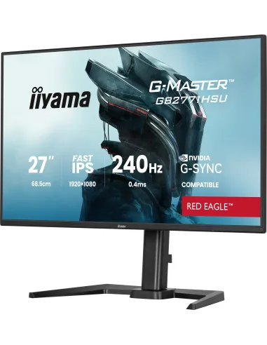 iiyama G-MASTER GB2771HSU-B1 pantalla para PC 68,6 cm (27") 1920 x 1080 Pixeles Full HD Negro
