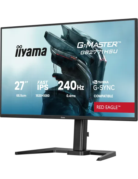 iiyama G-MASTER GB2771HSU-B1 pantalla para PC 68,6 cm (27") 1920 x 1080 Pixeles Full HD Negro