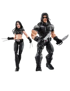 Marvel Legends Series X-Force X-23 et Warpath