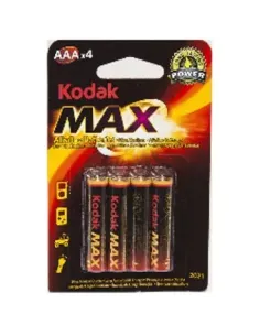 Blister kodak max alcalina 4 pilas - Comprar Consumibles Kodak