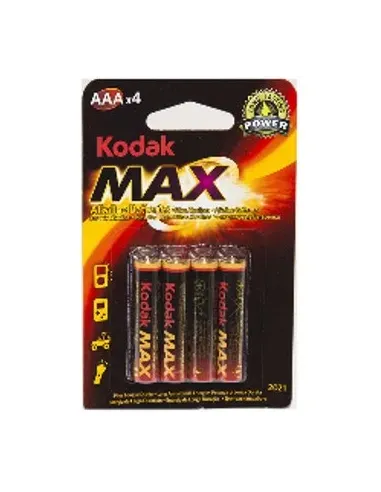 Blister kodak max alcalina 4 pilas - Comprar Consumibles Kodak