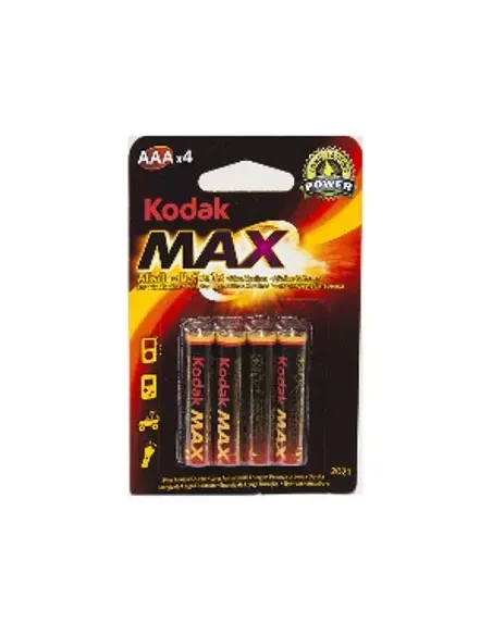 Blister kodak max alcalina 4 pilas - Comprar Consumibles Kodak