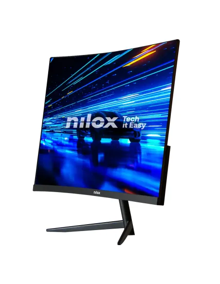 Nilox MONITOR 23 8 CURVO 200HZ HDMI DP pantalla para PC 60,5 cm (23.8") 1920 x 1080 Pixeles Full HD LCD Negro